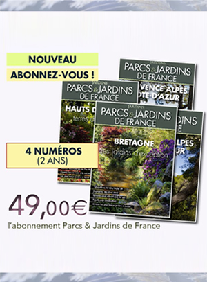 Abonement Revue Parcs et Jardins de France