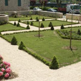 Jardin du presbytère de Luzech