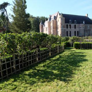 Jardin du château d'Esquelbecq