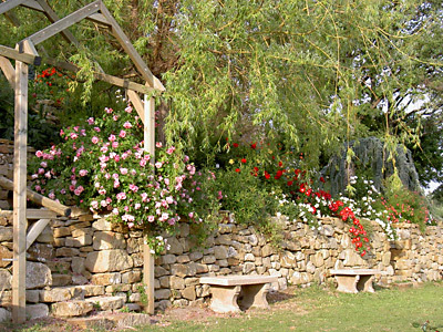 JARDIN DE L'ABBAYE DE VALSAINTES