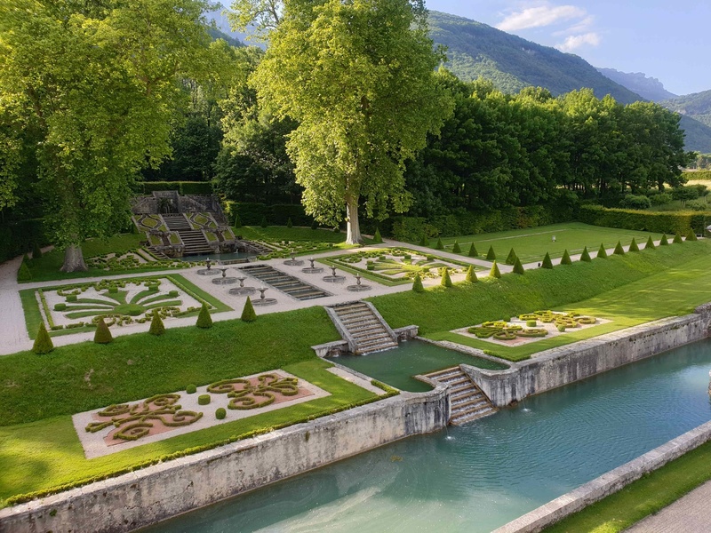 JARDINS DU CHATEAU DU TOUVET