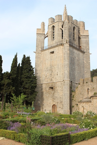 Jardin monastique de l'Abbaye de Lagrasse