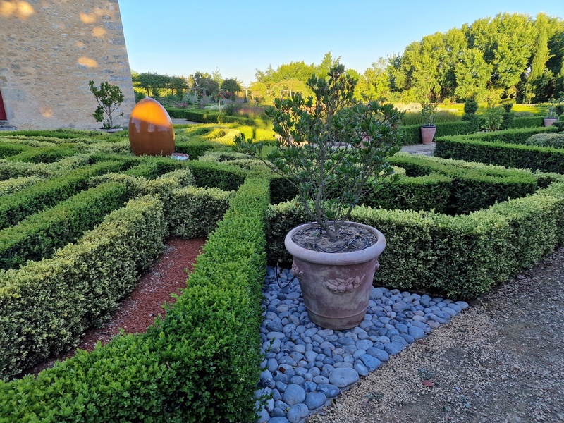 Jardins du château de Villeneuve