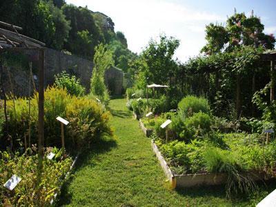 Terrasses du Jardin Neuf et Jardin Conservatoire des plantes tinctoriales