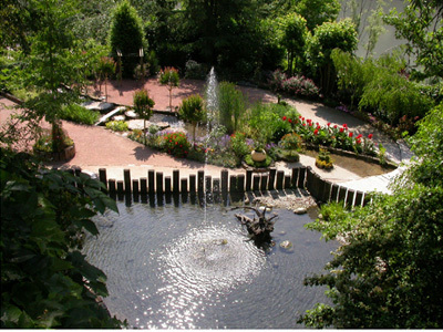 JARDIN DES FONTAINES PÉTRIFIANTES