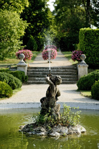 Jardin, potager et verger du château de la Treyne