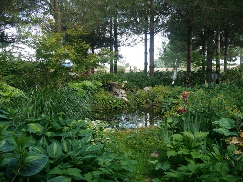 LE JARDIN DE MIREILLE EN TOURAINE ANGEVINE