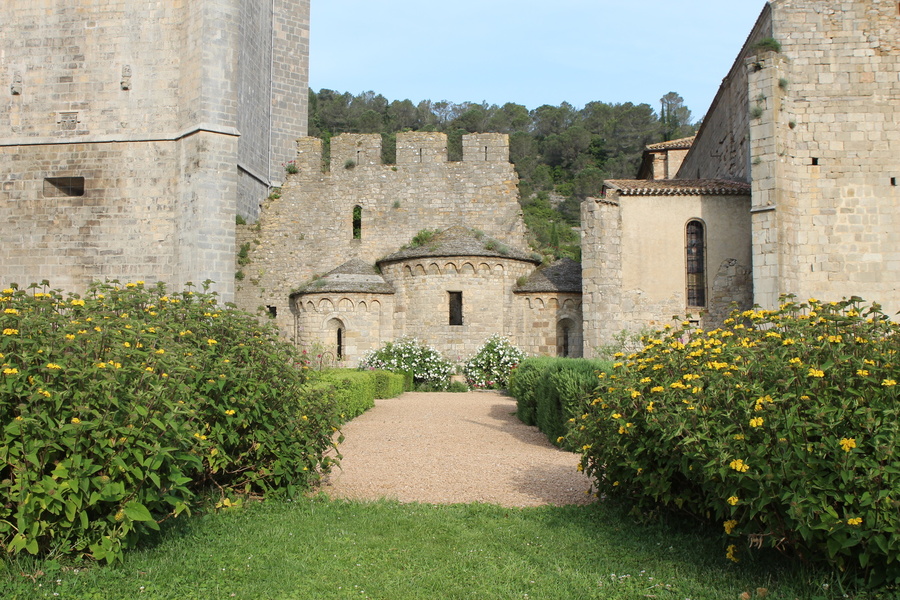 Jardin monastique de l'Abbaye de Lagrasse