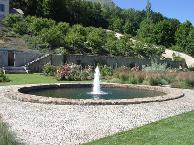 DOMAINE DE CHARANCE, JARDIN EN TERRASSES