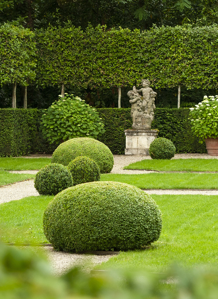 Jardin du manoir des Basses Rivières