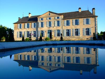 Les jardins du château de Gardères