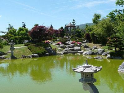 Au Paradiz'en, jardin japonais Bernard Charbonnel