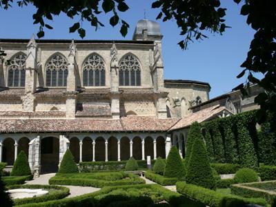 JARDIN DU CLOÎTRE DE NOTRE-DAME DE GARONNE