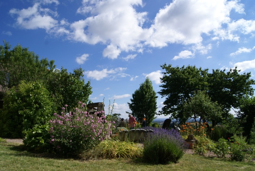 Le jardin du Moyen-Age de St Haon le Châtel