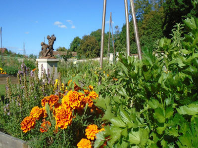 Les Vergers-Potagers de Montigny et le parc