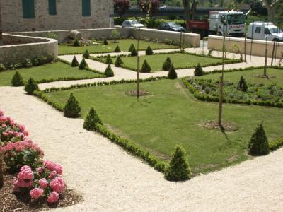 Jardin du presbytère de Luzech