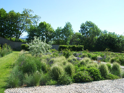 DOMAINE DE CHARANCE, JARDIN EN TERRASSES