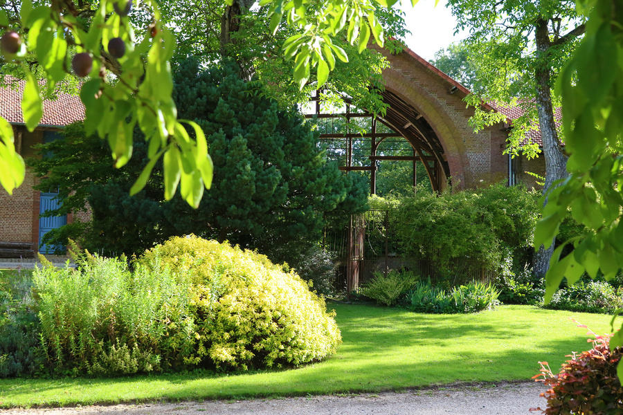 JARDIN FLORAL DU CHÂTEAU DE DIGEON