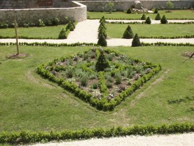 Jardin du presbytère de Luzech