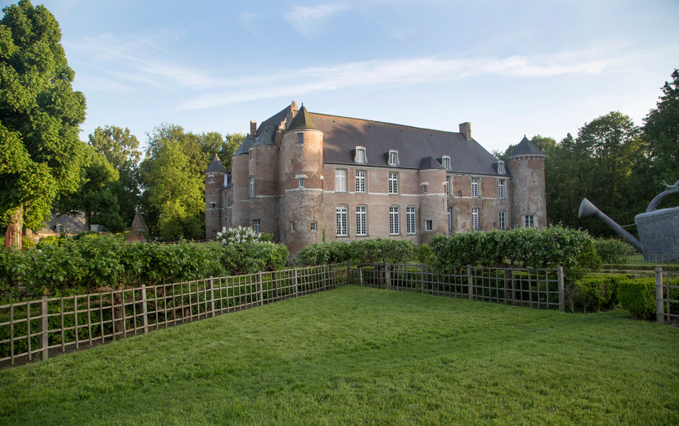 Jardin du château d'Esquelbecq