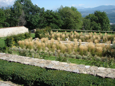 DOMAINE DE CHARANCE, JARDIN EN TERRASSES