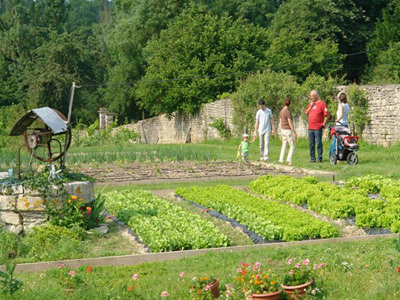 DOMAINE D'ECHOISY - JARDIN POTAGER ET VERGER