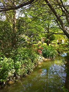 Les jardins du château de Gardères