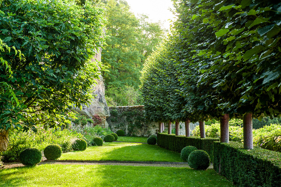 Jardin du manoir des Basses Rivières