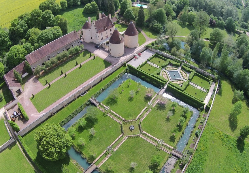 Jardin du Château de Corbelin