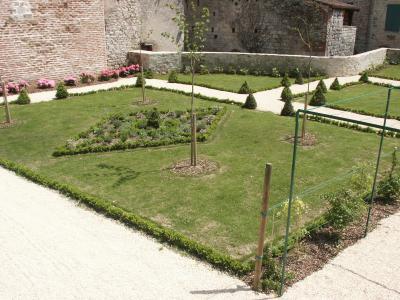 Jardin du presbytère de Luzech