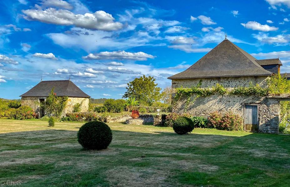 Jardin du Château de Mesplès