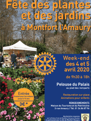 Fête des Plantes et des Jardins 2020 de Montfort-l'Amaury