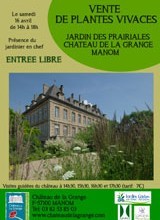 Vente de plantes vivaces Jardin des Prairiales Château de la Grange