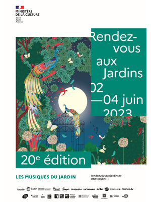 Journée d'étude Rendez-vous aux jardins 2023