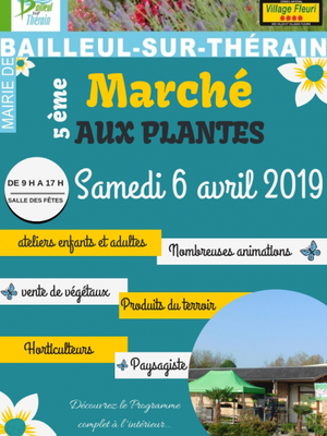Marché aux plantes 2019 à Bailleul-sur-Thérain