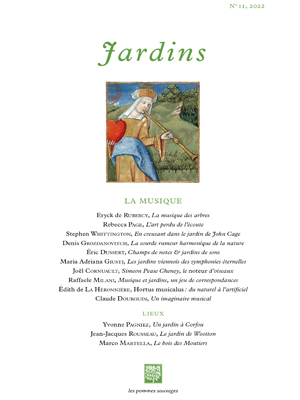 Revue Jardins n°11 - La Musique