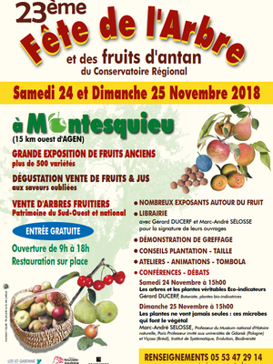 23ème Fête de l'Arbre et des fruits d'antan