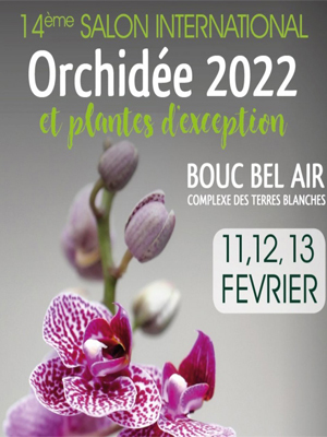 14ème salon International de l'Orchidée & Plantes d'exception