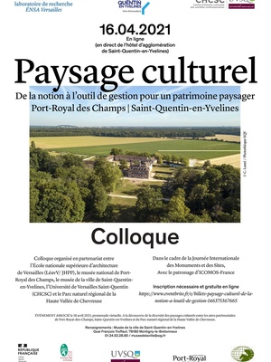 Colloque Paysage Culturel