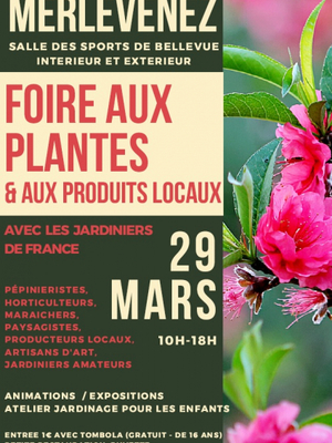 Foire aux plantes 2020 de Merlevenez