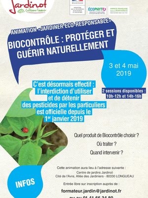 Biocontrôle jardiner éco-responsable