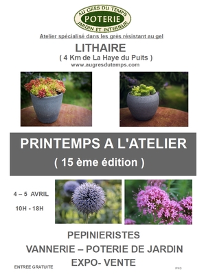 Printemps à l'atelier