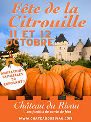 FÊTE de la CITROUILLE et de l'AUTOMNE au Château du Rivau