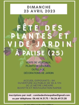 La fête des plantes de printemps