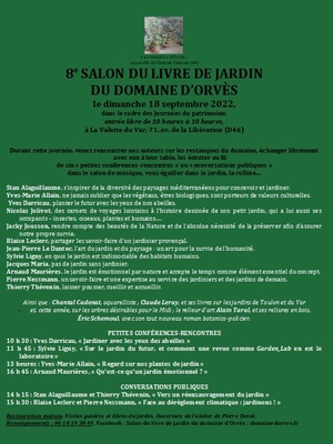 8° Salon du Livre d'Orvès