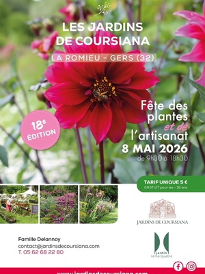 Fête des plantes et de l'artisanat à Coursiana