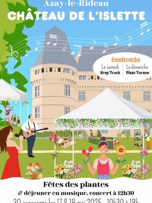 1ère fête des plantes - Château de l'Islette