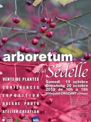 Journées des plantes d'Automne 2019 à l'Arboretum de la Sédelle - Crozant